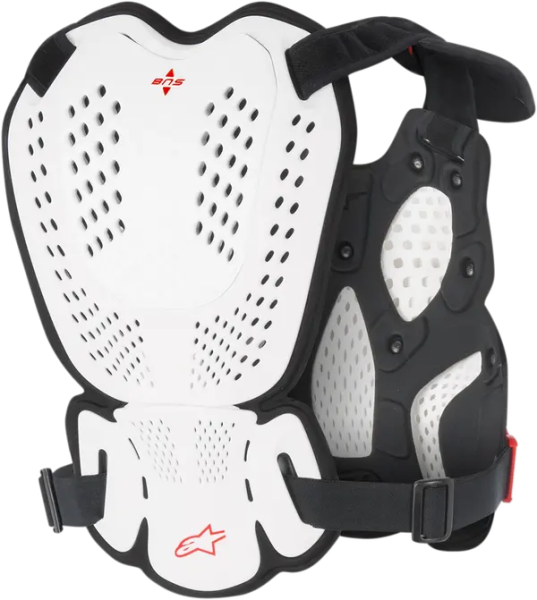 Armură Alpinestar A-1 White Black Red-1