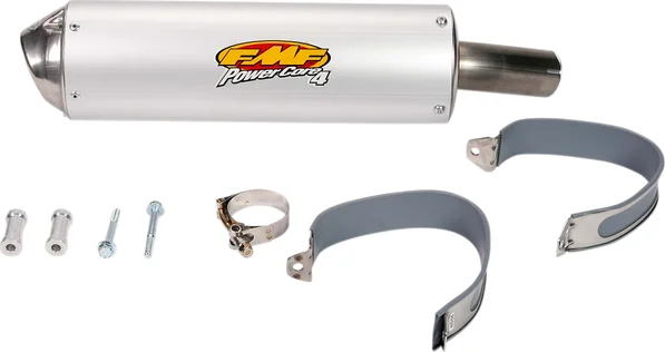 Amortizor de zgomot Powercore 4 cu montare rapidă, finisaj anodizat culoare șampanie, 1, nordicamoto.ro