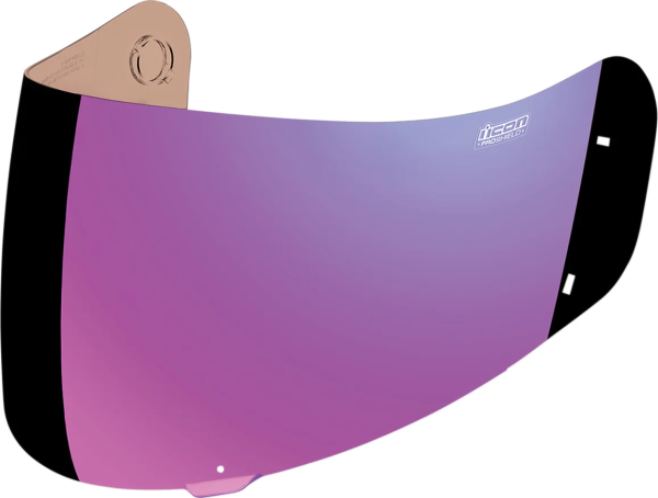 Viziera Icon Airframe™/Alliance™/Alliance GT™ Mirror/Purple ONE SIZE, 1, nordicamoto.ro