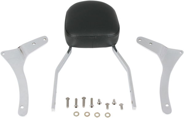 Square Sissy Bar Kit Chrome, 2, nordicamoto.ro