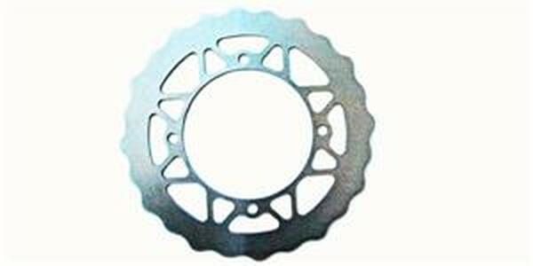Round Fixed Brake Rotor Silver, Stainless Steel, 1, nordicamoto.ro