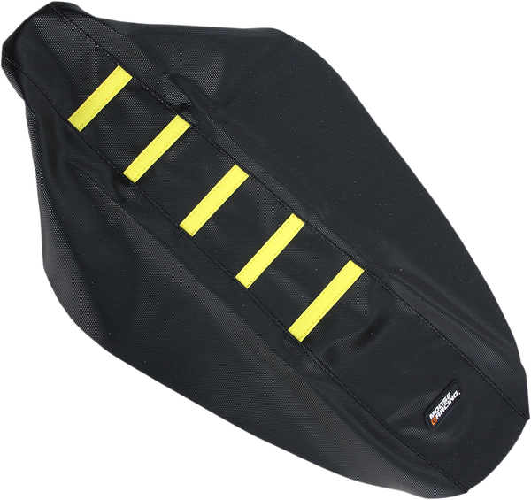 Husă pentru scaun MOOSE RACING cu nervuri, Suz Yel, negru, 1, nordicamoto.ro