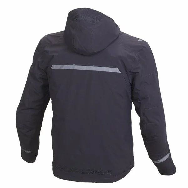 Geaca textil impermeabila MACNA REFUGEE Negru L, 4, nordicamoto.ro