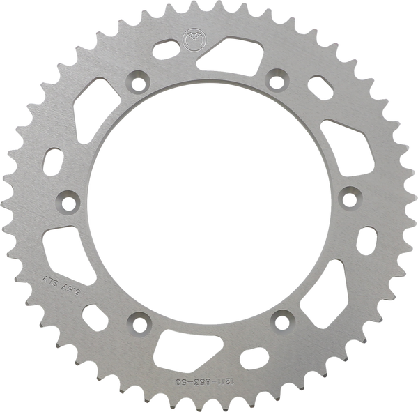 MOOSE RACING Rear Aluminum Sprocket Silver, 4, nordicamoto.ro