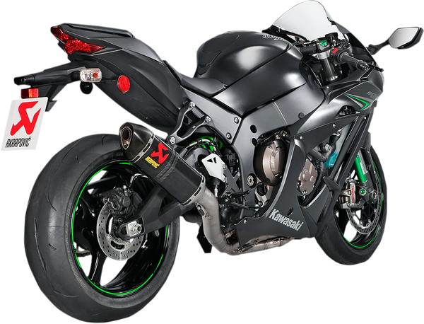 Sistem complet de evacuare Akrapovic Racing Kawasaki ZX-10R din carbon / oțel inoxidabil - S-K10R9-ZC-2