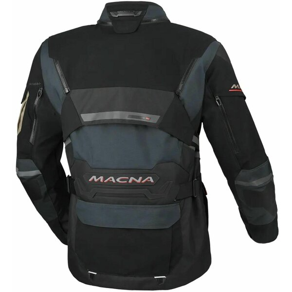 Geaca textil impermeabila touring/adventure MACNA FLEXODUS S Gri/Negru, 8, nordicamoto.ro