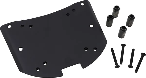 MOOSE RACING Kenai Top Case Mounting Plate Black -0