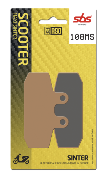Ms Scooter Maxi Sintered Brake Pads, 2, nordicamoto.ro