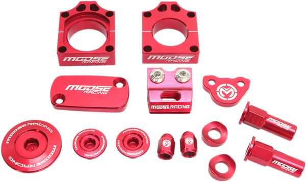 Bling Pack Kit Red, Anodized