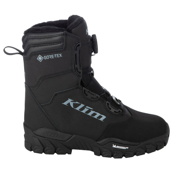 Bocanci Dama Snowmobile Klim Fierce GTX BOA Black - Heliotrope-16