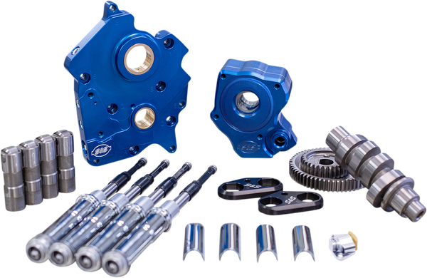 Cam Chest Kit For M-eight Engine Black, Gloss, 1, nordicamoto.ro