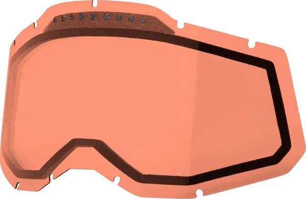 Lentila dubla 100% Accuri 2/Racecraft 2/Strata 2 Red-0