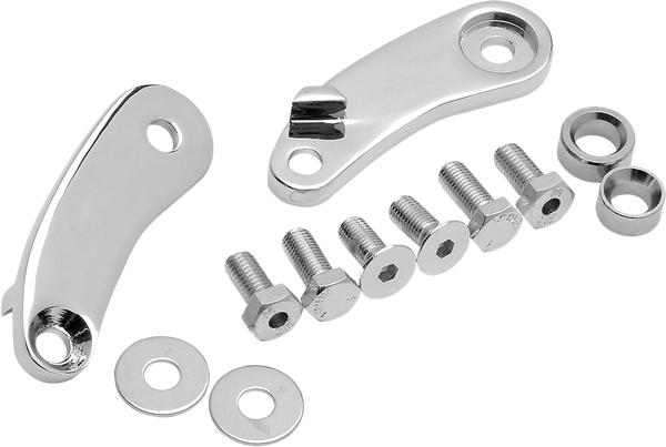 Front Turn Signal Relocation Kit Chrome, 1, nordicamoto.ro