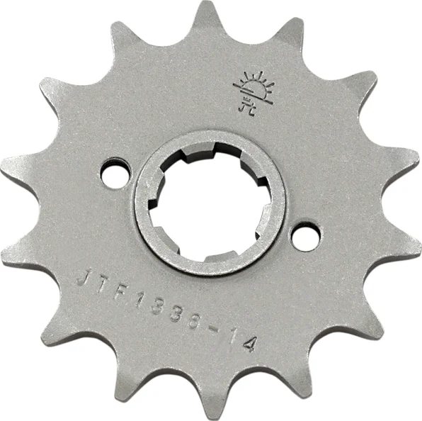 Jtf1336.14 Front Replacement Sprocket 14 Teeth 520 Pitch Natural Steel Silver, 1, nordicamoto.ro