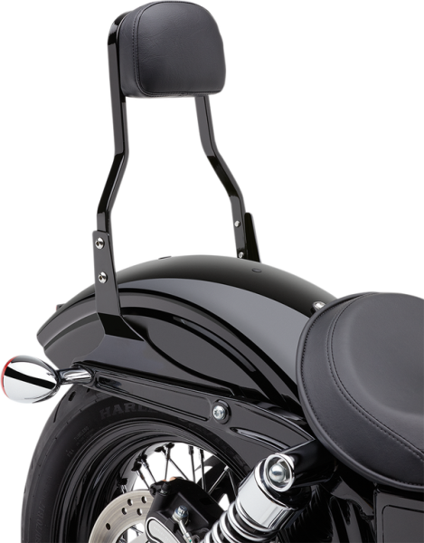 Square Sissy Bar Black, 4, nordicamoto.ro