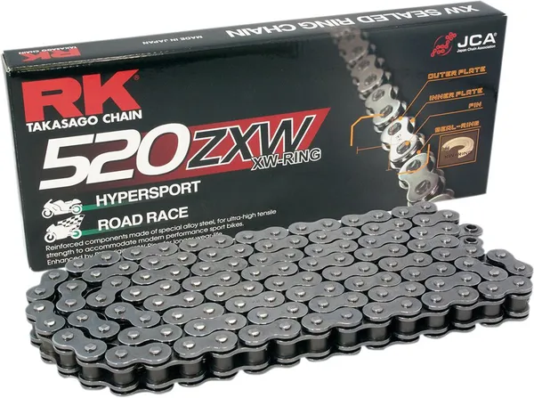 520 Zxw Drive Chain Silver-0