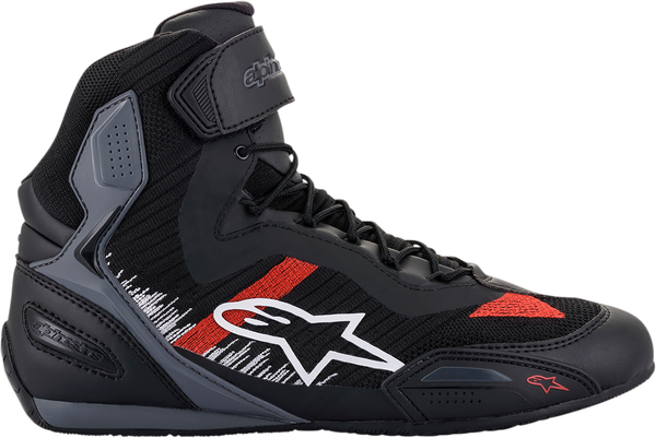 Shoe Fast3-rk Blk-gy-red 7 Black -12