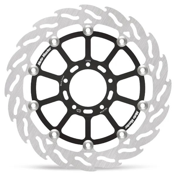 Flame Series Rotor Race Black, Steel-0