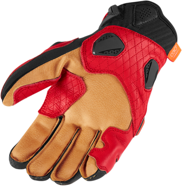 Hypersport Short Gloves Red, Black -2
