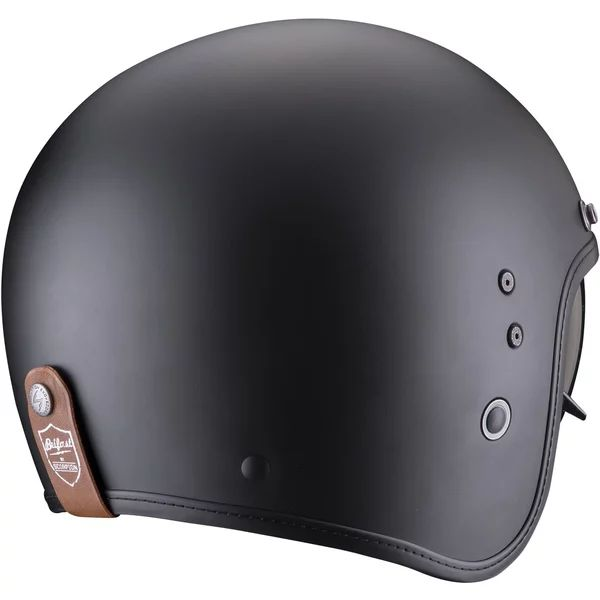 Casca open face SCORPION BELFAST EVO LUXE S NEGRU MAT, 3, nordicamoto.ro