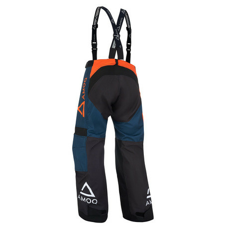 Pantaloni Snow AMOQ Black/Orange-0