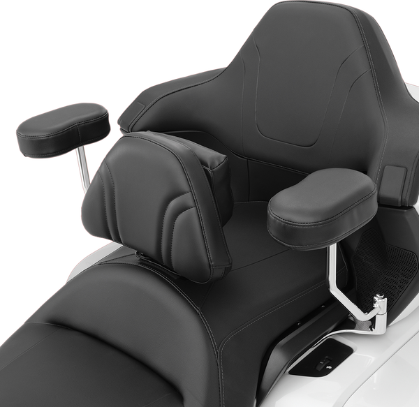 Deluxe Passenger Armrest Kit Silver, 3, nordicamoto.ro