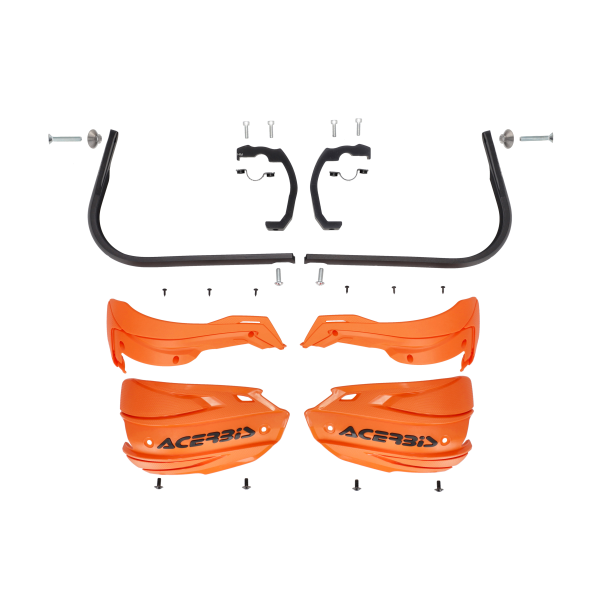 Handguard Acerbis ADV Type E Benelli TRK 702/Honda Transalp XL750/KTM 390 Adventure/Royal Enfield Himalayan 450 22'-26' Alb/Negru, 10, nordicamoto.ro