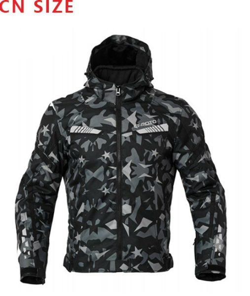 GEACĂ MOTO TEXTILĂ CFMOTO CAMO – GRI / NEGRU, 2, nordicamoto.ro