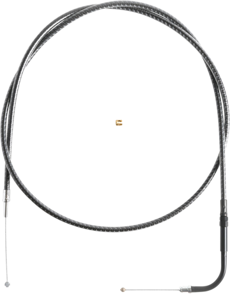 Karbonfibr Braided Throttle/idle Cable Black, 1, nordicamoto.ro