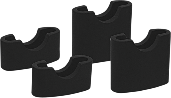 Universal 7/8(r) Bar Risers Black, 2, nordicamoto.ro