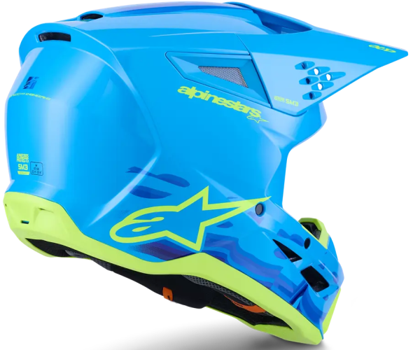 Casca Alpinestars SM3 Force Blue-3