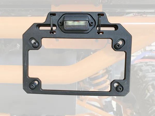 License Plate Mount Black-0
