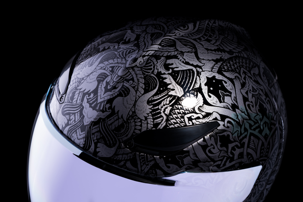 Domain Gravitas Helmet Silver, Black -0