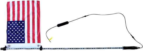 Led Color-changing Whip Rod Clear, 2, nordicamoto.ro