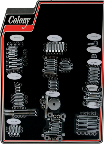 Allen Bolt Kit Silver, 1, nordicamoto.ro