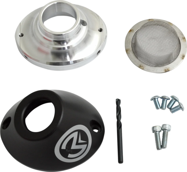 MOOSE RACING Spark Arrestor End Cap Black, 1, nordicamoto.ro