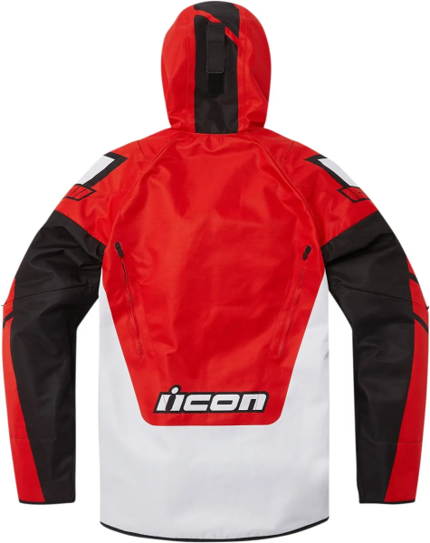Geaca Textil Icon Airform Retro Red-9