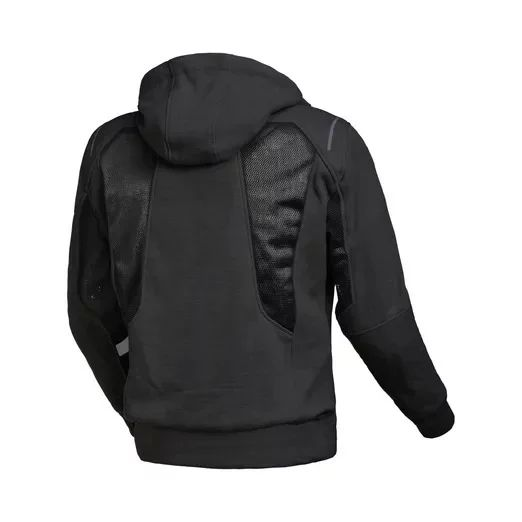 Hanorac de vara cu protectii MACNA BREEZE Negru L, 14, nordicamoto.ro