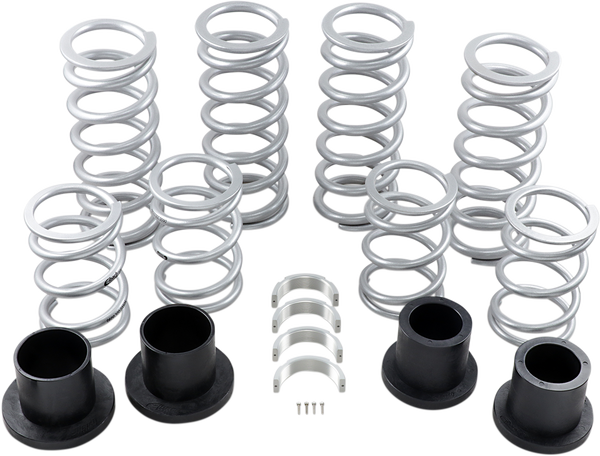 Shock Spring Kit Stage 2 Black, Silver, 1, nordicamoto.ro
