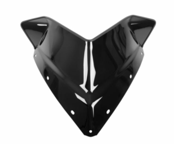 Kimpex Windshield Polaris 4" black, 1, nordicamoto.ro