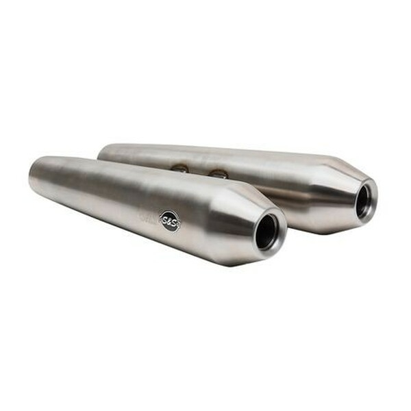 Race Only Stainless Muffler Brushed, 1, nordicamoto.ro