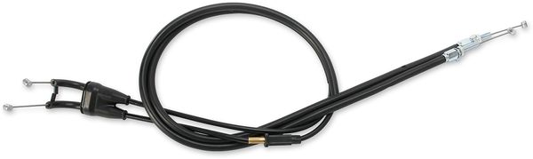 MOOSE RACING Black Vinyl Throttle Cable Black -1