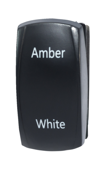 Dual Color Led Light Pod Amber, White, 1, nordicamoto.ro