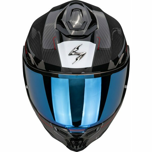 Casca integrala SCORPION EXO-1500 CARBON AIR ZITY XS Negru/Rosu/Albastru-7