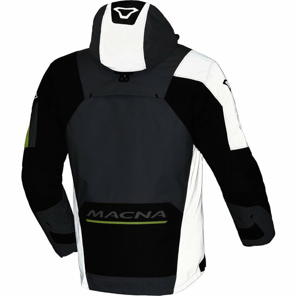 Geaca textil impermeabila MACNA ANGLE 2.0 XXL Gri/Galben fluo, 11, nordicamoto.ro