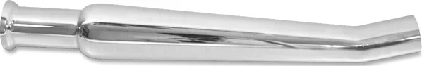 Bell-end Megaphone Muffler Chrome