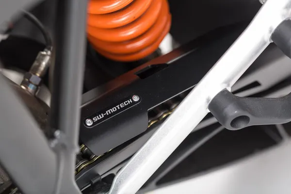 Chain Guard Extension Black, Anodized, 2, nordicamoto.ro