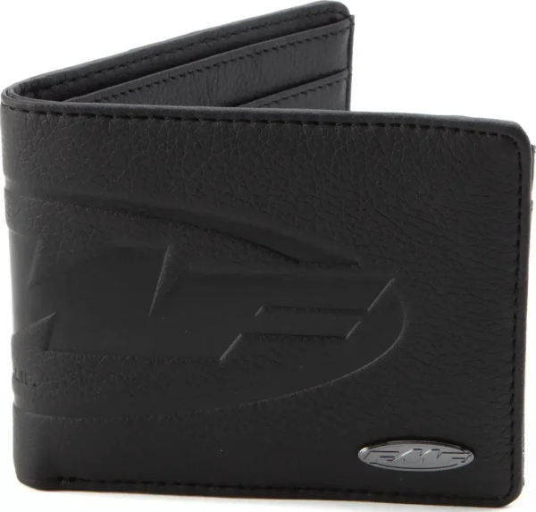Debossed 2 Wallet Black, 2, nordicamoto.ro