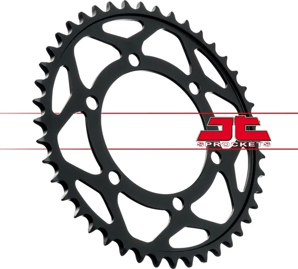 JT SPROCKETS Steel Rear Sprocket Black -1