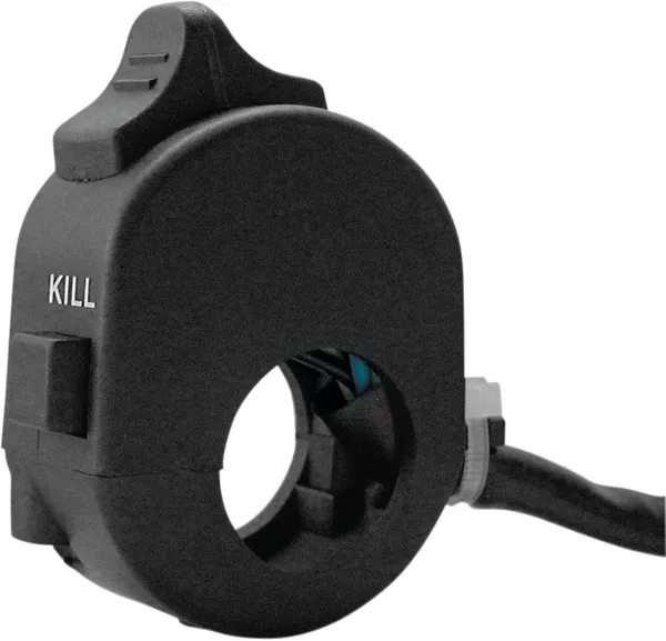 Mini Headlight Switch With Kill Function Black-0
